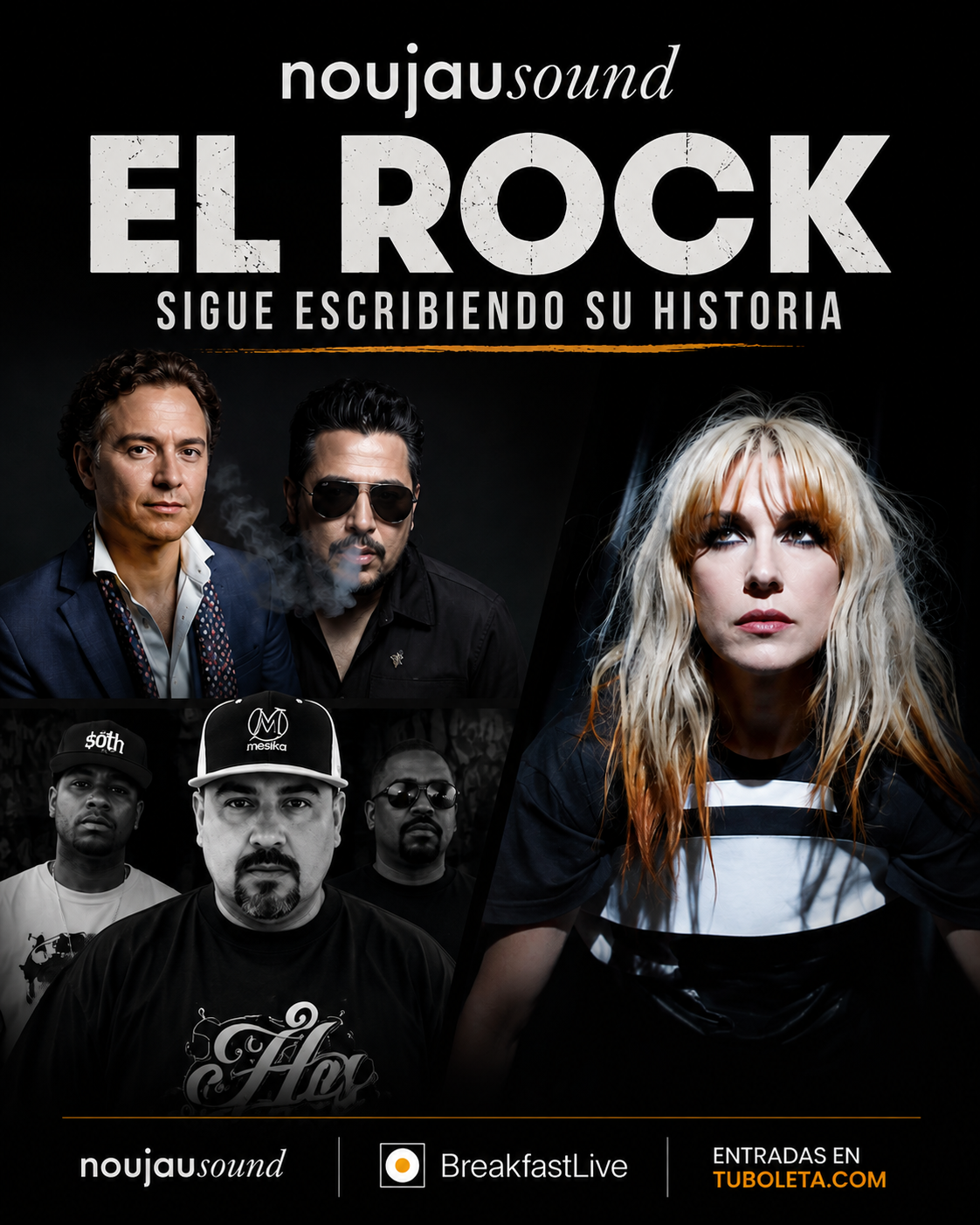 NouJau potencia el rock en Bogotá