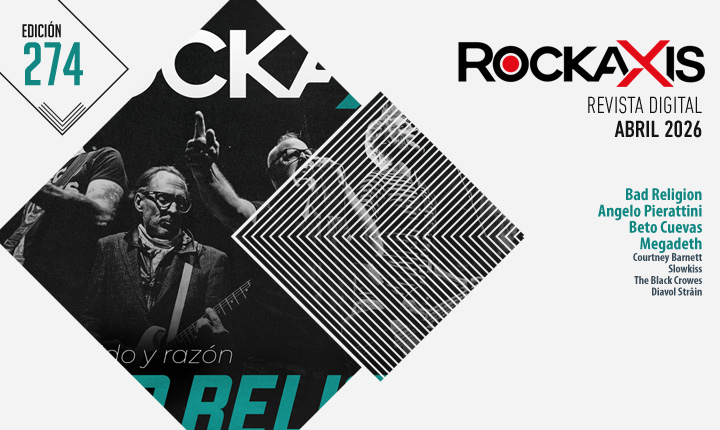 Revista #Rockaxis274: Bad Religion, Pierattini, Megadeth y más