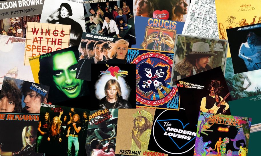 Discos de 1976: Negro y Azul - Parte II