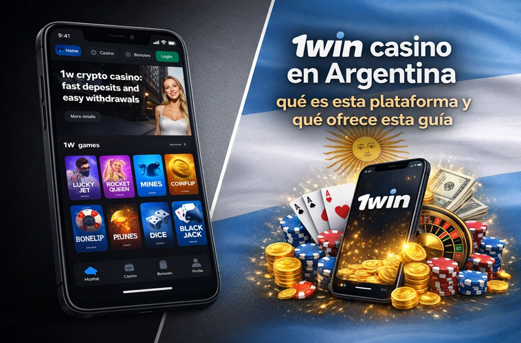 1win casino en Argentina guía de juego y registro