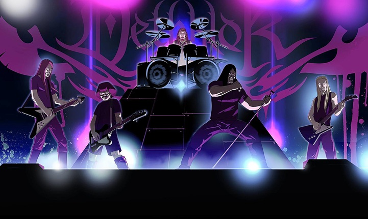 De la pantalla al escenario: Dethklok fija su debut en Chile