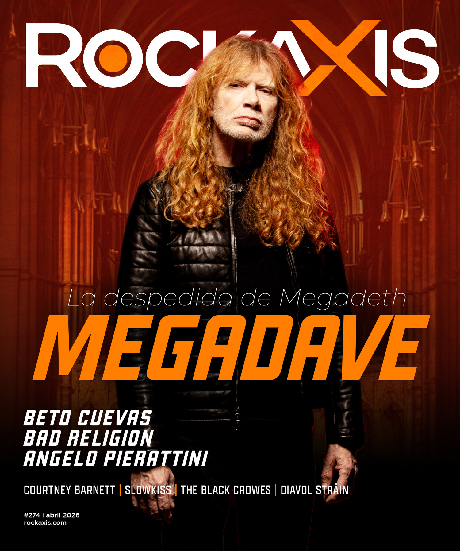 Revista #Rockaxis274: Bad Religion, Pierattini, Megadeth y más