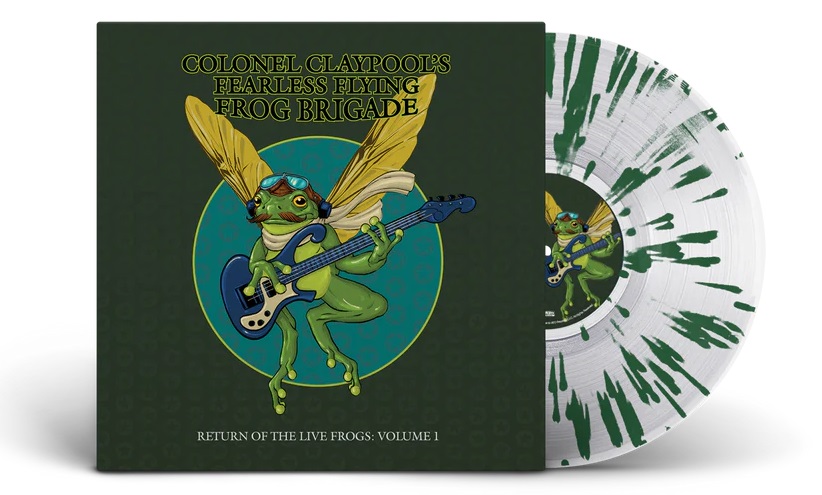Colonel Claypool's Fearless Flying Frog Brigade anuncia EP en vivo 