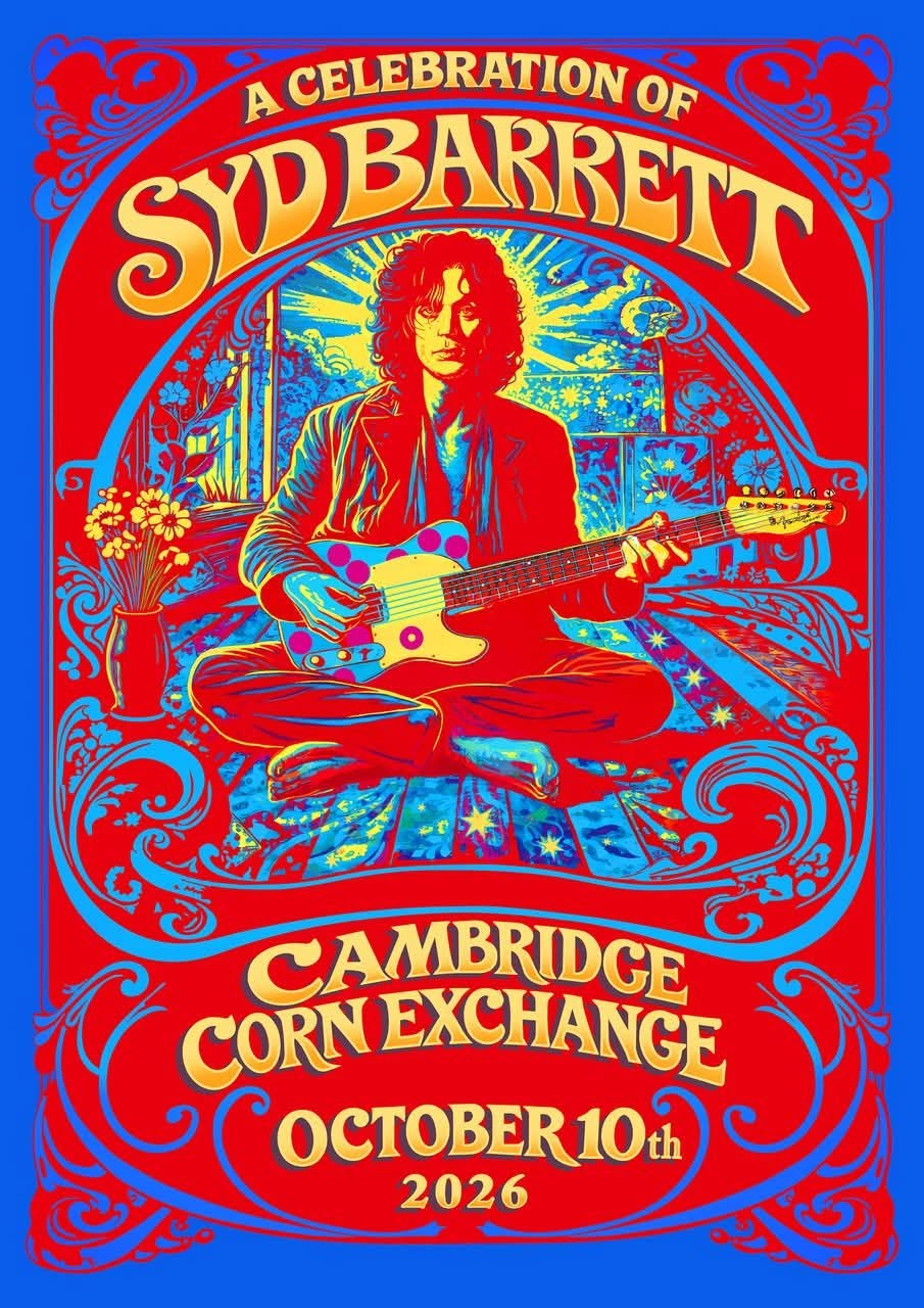 Celebran el natalicio 80 de Syd Barrett con concierto, disco tributo, exposición y más
