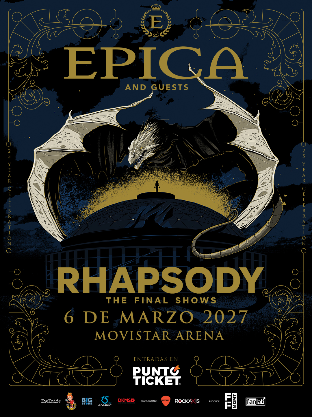 Noche de metal sinfónico: Epica y Rhapsody llegarán juntos a Chile