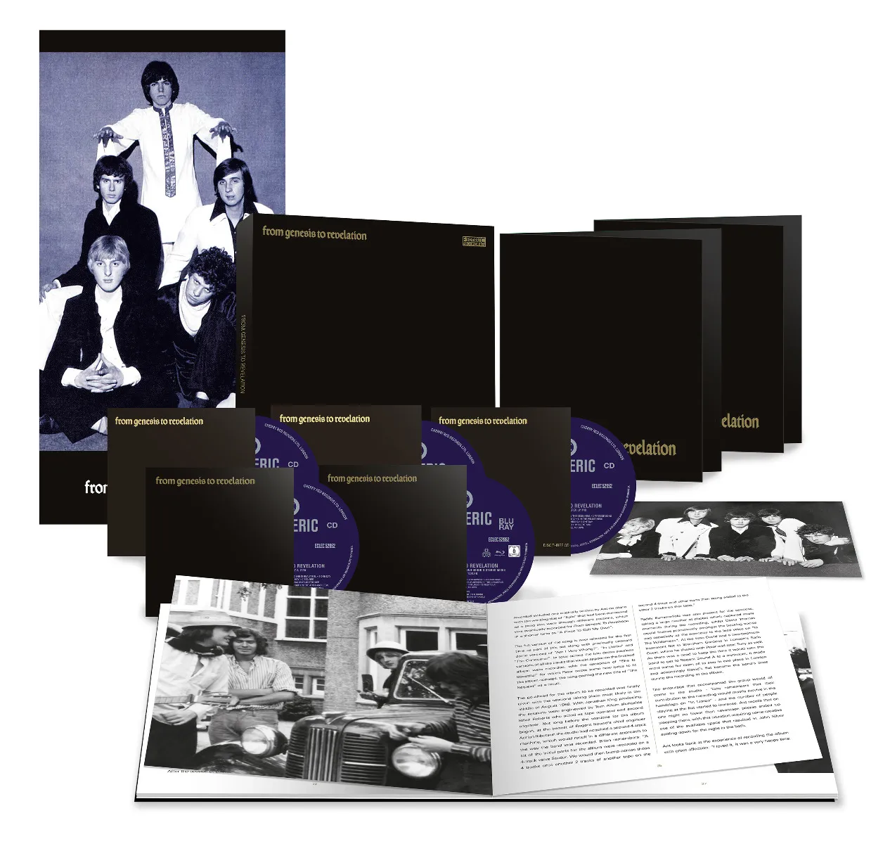 Genesis prepara box set de su disco debut: 