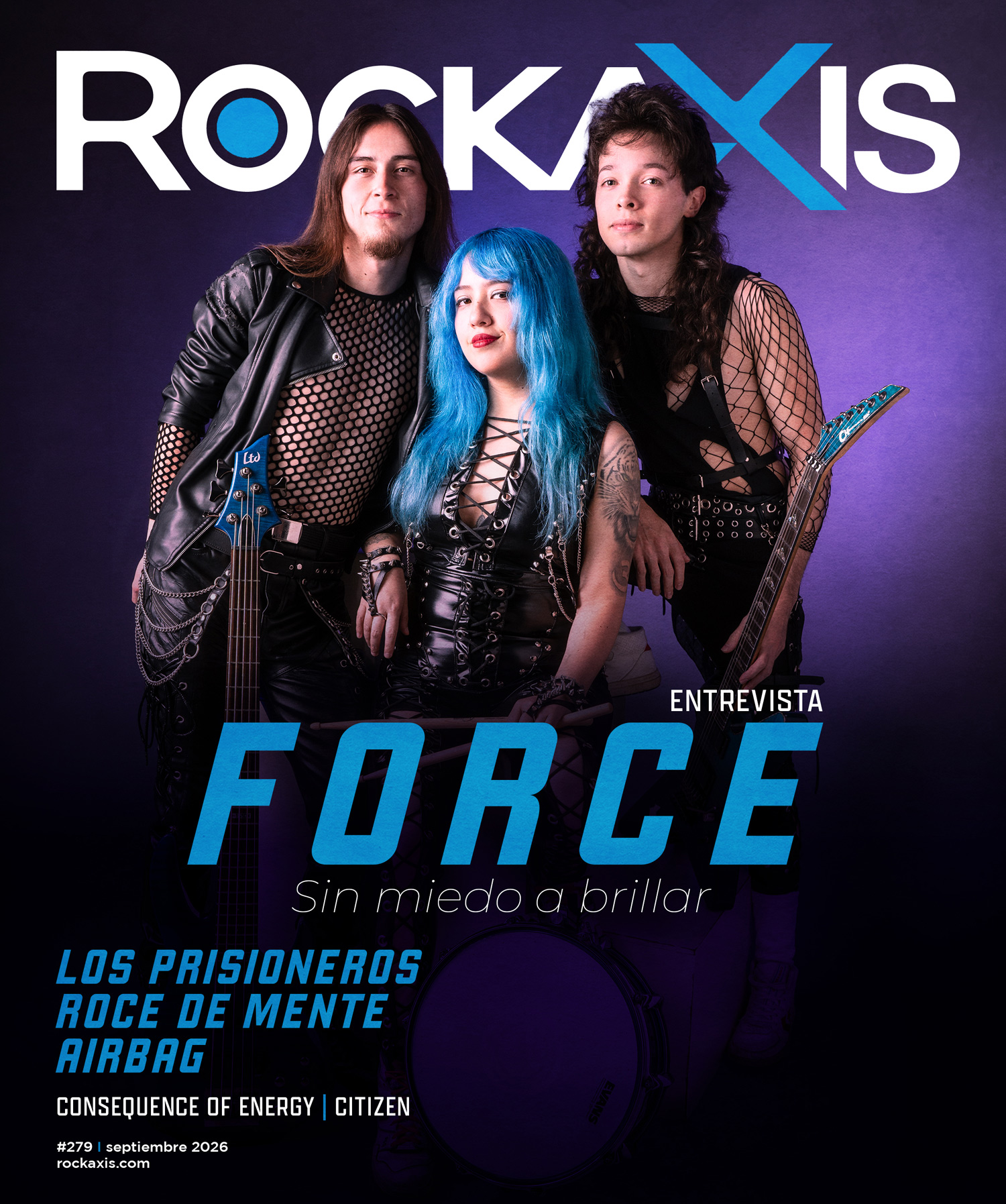 Revista #Rockaxis279: FORCE, Airbag, Roce de Mente y más