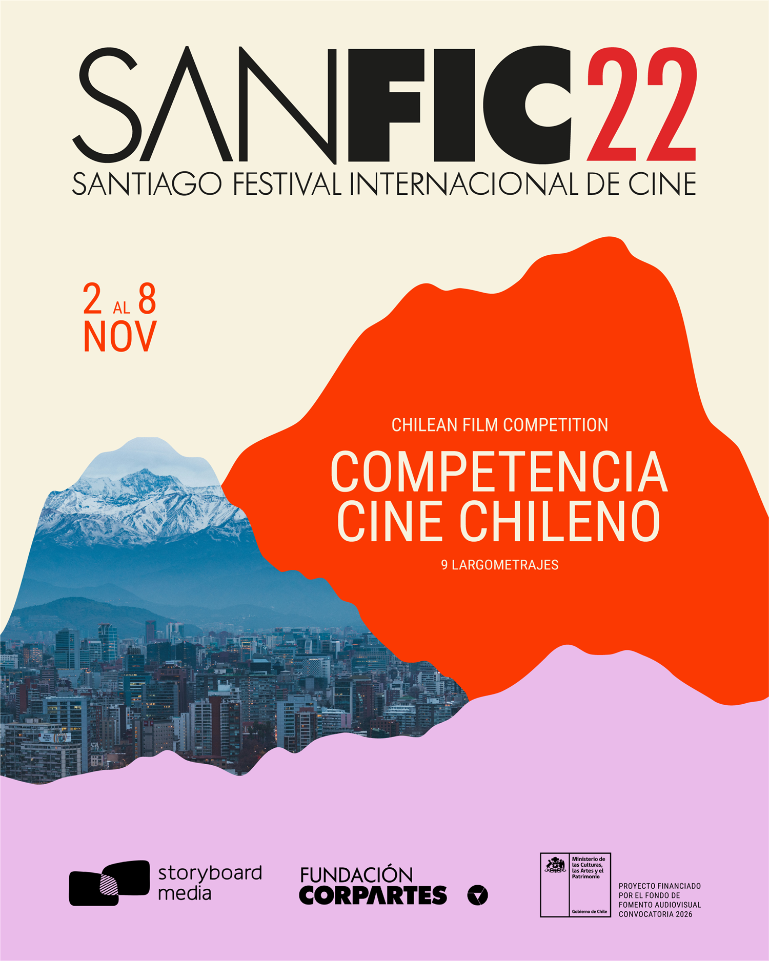 SANFIC: Revelan competencia de cine chileno