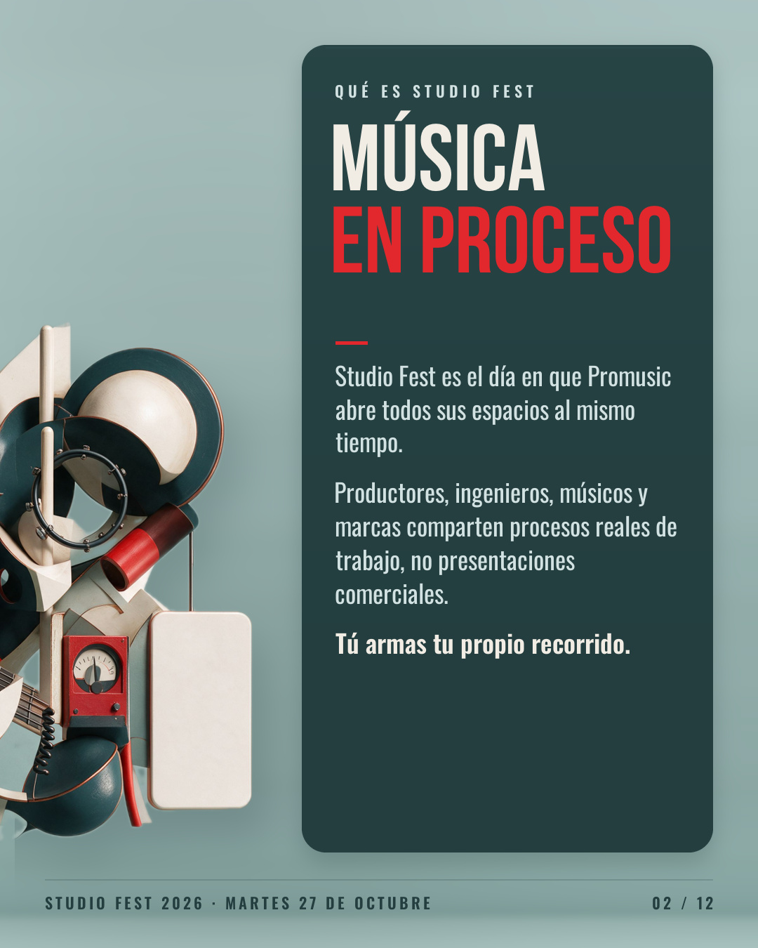 Studio Fest 2026: Promusic abre toda su casa